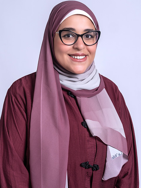 Portrait photograph of staff memeber, Alaa O-Shehata Abdallah